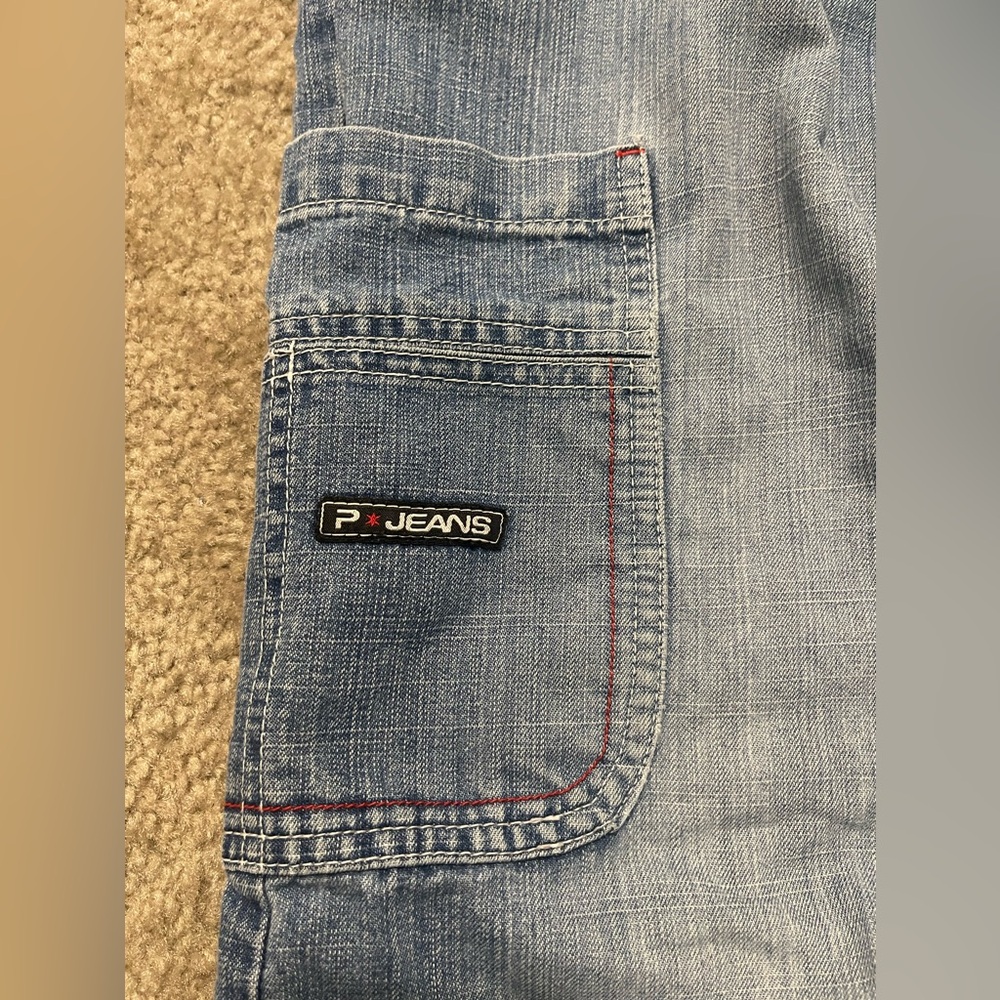 Men’s Vintage Y2K Paco Jean Company Baggy Loose Fit Carpenter Jeans Size 30 x 32 - Picture 2 of 9